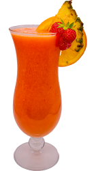 Smoothie smaak Aardbei en sinaasappel